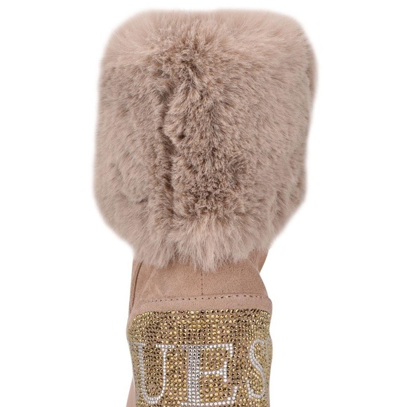 New GUESS Paulie Lug Sole Wedge Boots SZ 6.5 - Picture 5 of 5